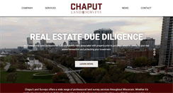 Desktop Screenshot of chaputlandsurveys.com